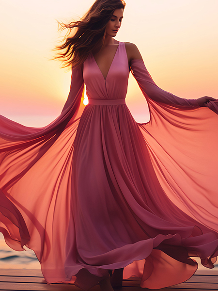 Dusk Maxi Dress image